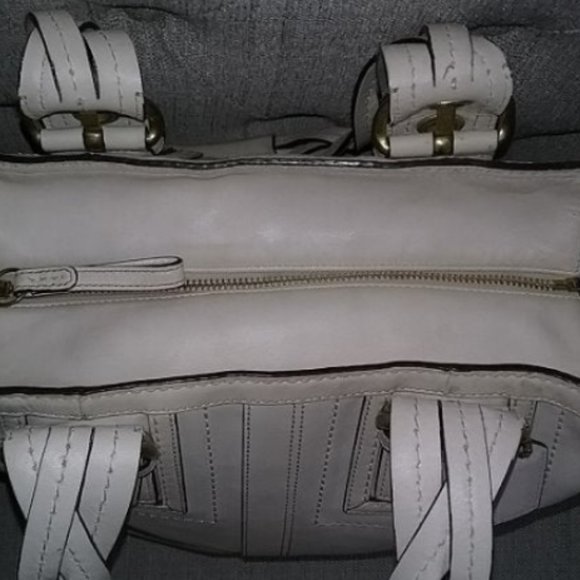 RARE ~ Coach Mia X-Large Tote, Ivory - Picture 3 of 6